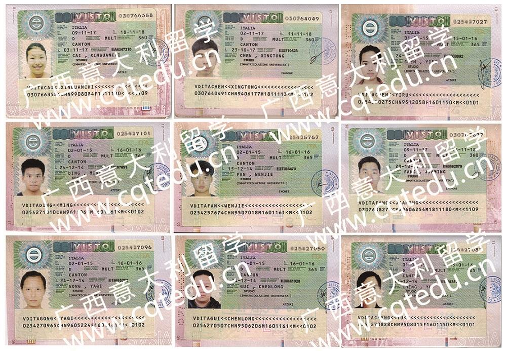 往年簽證成功案例一